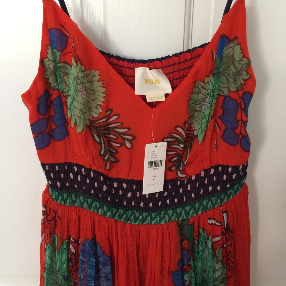 NEW ANTHROPOLOGIE Ikebana Dress - Picture 6 of 8